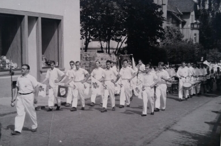 Gauturnfest in Hüttengesäß - 3. Juli 1955