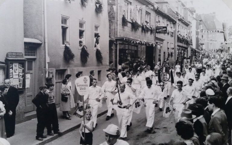 Gau-Spielmannstreffen am 1. Juni 1958 in Marköbel